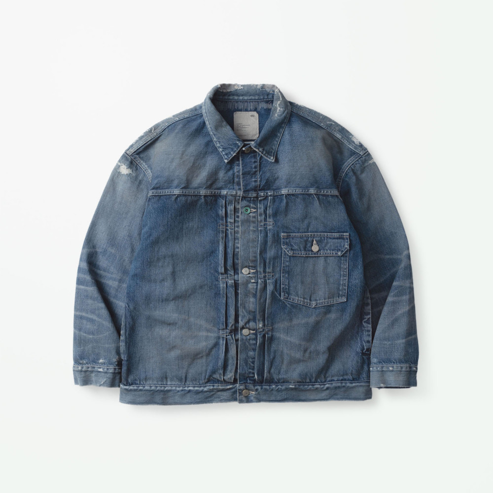 ジャケット・アウター MADNESS DENIM JACKET MADNESS AGING M501 DENIM TRUCKER. M3 REGULAR | MADNESS